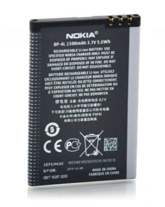 Bateria NOKIA BP-4L E52 E6 E72 E73 E90 N97 1500mAh