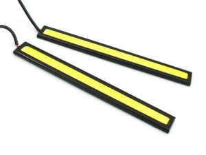 Światła dzienne COB LED DRL mocne 17cm 2x6W