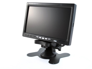 Ekran monitor LCD 7" 2x wideo kamera cofania