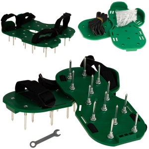 ZW30 AREATOR OGRODOWY SANDAŁOWY BUTY Z KOLCAMI AERATOR