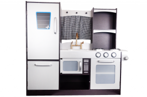 TG53009 KUCHNIA DREWNIANA LODÓWKA kuchenka GIGANTYCZNA