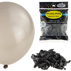 TG53243-3 Balony Metaliczne Srebrne Ślub Urodziny XL 100szt