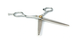 703 NOŻYCZKI FRYZJERSKIE PROSTE OSTRE STALOWE