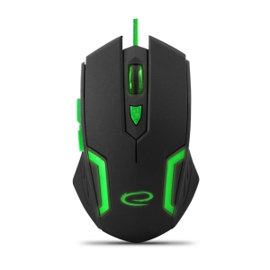 EGM205G MYSZ PRZEWODOWA DLA GRACZY 6D OPT. USB MX205 FIGHTER ZIELONA