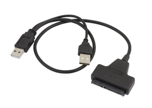 KABEL ADAPTER DYSKU SSD HDD SATA 2,5 USB 2.0 DVD