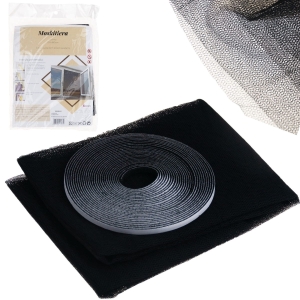 ZZ81 MOSKITIERA SIATKA NA OKNO OWADY 180x150 + RZEP