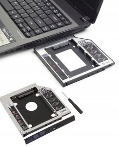 KIESZEŃ DRUGI DYSK RAMKA 2,5 HDD SSD 9,5mm MACBOOK