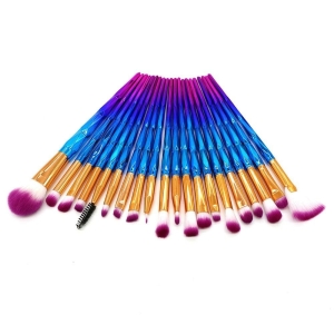 AG798 PĘDZLE DO MAKIJAŻU UNICORN 20 SZT