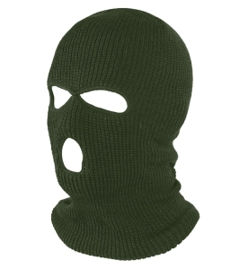 BQ42E KOMINIARKA BALACLAVA 3 OTWORY GREE