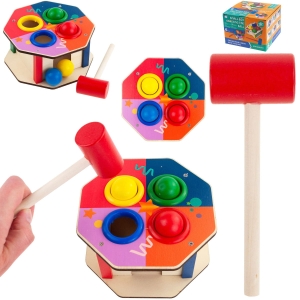 GRA WBIJANKA PRZEBIJANKA WBIJAK DREWNIANY MŁOTEK TG67016