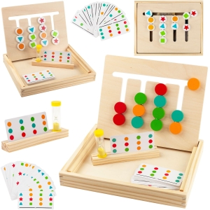 SORTER DREWNIANY NAUKA KOLORÓW KSZTAŁTÓW DOPASUJ TG67008