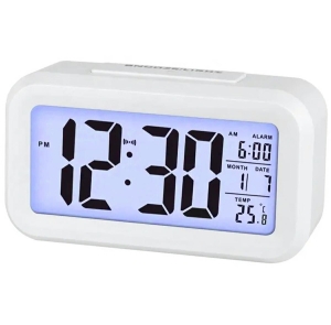 AK240C CYFROWY BUDZIK WHITE LED BIAŁY