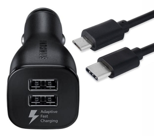 Ładowarka samochodowa Samsung EP-LN920 2xUSB microUSB Typ-C