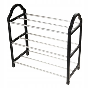 MAŁA półka NA BUTY regał szafka 3 poziomy STOJAK