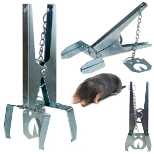 TG63010 PUŁAPKA NA KRETY NORNICE ŁAPKA KRETOŁAPKA METAL