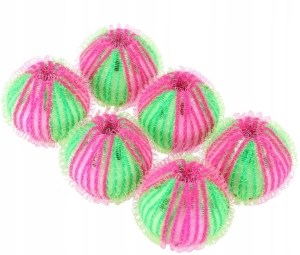 ANTYKŁACZKI KULE DO PRANIA 6 sztuk KULKI piorące