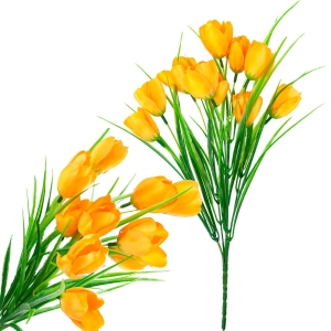 CV07855-5 TULIPAN BUKIET TULIPANÓW ŻÓŁTE SZTUCZNE