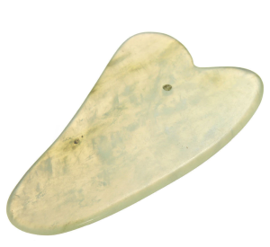 GUA SHA JADEIT DO MASAŻU TWARZY GUASHA - PŁYTKA