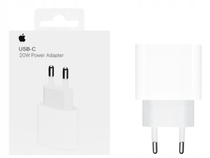 ŁADOWARKA SIECIOWA APPLE MHJE3ZM/A USB-C 20W PD iPHONE 11 12 13 14 ORYGINAŁ