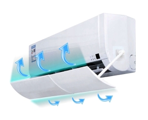 Deflektor osłona do klimatyzacji uniwersalna 56-108 cm