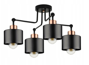 ZD131 LAMPA SUFITOWA ŻYRANDOL 4 RAMIONA