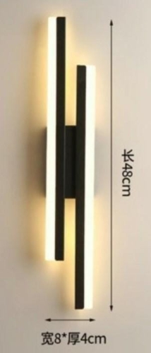 ZD142 LAMPA SCIENNA LED 16W PODWÓJNA CIEPŁY BIAŁY
