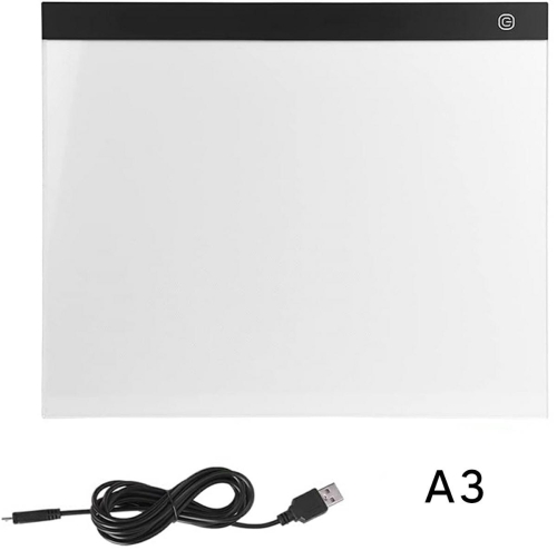 AG633F DESKA KREŚLARSKA PODŚWIETLANA A3