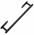 AG945A UCHWYT WIESZAK NA RĘCZNIK 40CM CZARNY