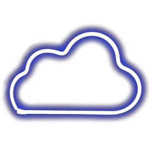 ZD79C LAMPKA LED NEON CHMURA