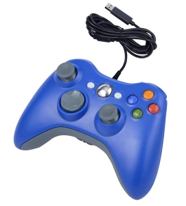 KX13B PAD PC DUAL SHOCK XBOX STYLE BLUE