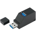 AK337 HUB USB 3.0 CZARNY