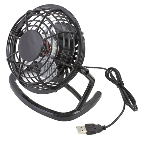 AK35C WIATRACZEK STOJĄCY NA USB BLACK