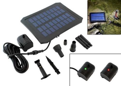 ZD70E POMPA FONTANNOWA SOLARNA LED RGB