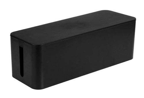 AG381A ORGANIZER NA KABLE LISTWY CZARNY