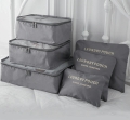 BQ28G ORGANIZER PODRÓŻNY 6 SZT GREY