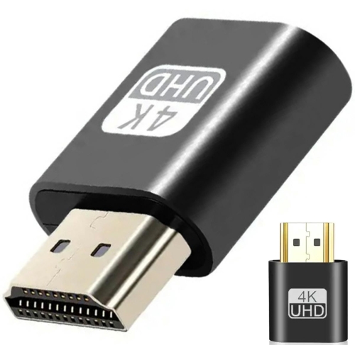 AK53E ADAPTER HDMI EMULATOR MONITORA BLACK