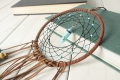 AG727 DREAMCATCHER ŁAPACZ SNÓW 45X13CM
