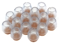 AG562C NAKŁADKI NOGI MEBLE 16SZT 17-22MM