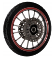 AG555B NAKLEJKI ODBLASKOWE NA KOŁA RED