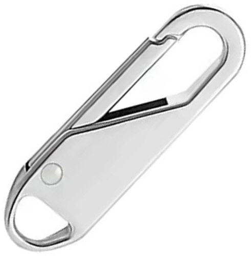 DA29A UCHWYT DO SUWAKA ZAMKA BŁYSKAWICZNEGO SILVER METAL