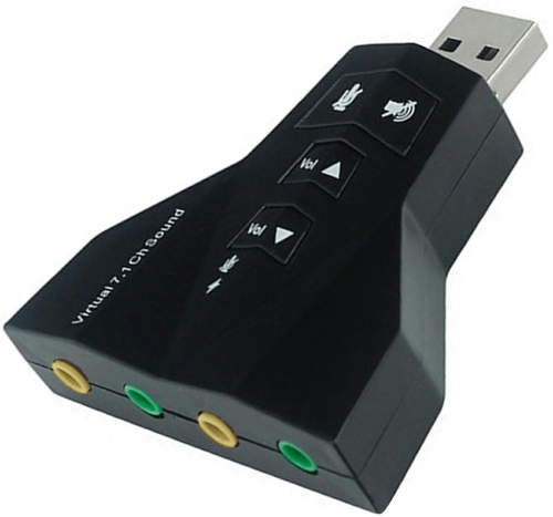 AK103D KARTA DŹWIĘKOWA MUZYCZNA USB 7.1