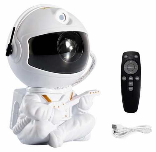 AK235D PROJEKTOR ASTRONAUTA GITARA BIAŁY