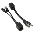RJ12 ZESTAW ADAPTERÓW POE RJ45 i 2.1/5.5