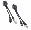 RJ12 ZESTAW ADAPTERÓW POE RJ45 i 2.1/5.5