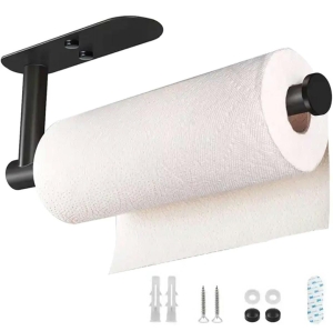 AG883 WIESZAK NA RĘCZNIK PAPIEROWY CZARNY