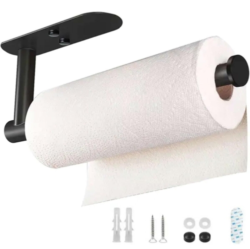 AG883 WIESZAK NA RĘCZNIK PAPIEROWY CZARNY