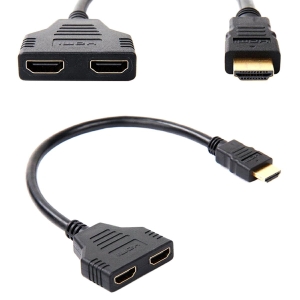 AK316 ROZDZIELACZ HDMI NA 2 PORTY FULLHD