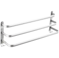 AG988C WIESZAK ŚCIENNY 50CM SREBRNY