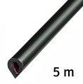 AG679F LISTWA OCHRONNA NA DRZWI 5M BLACK