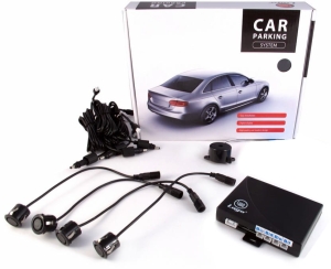 Czujniki cofania z 4 sensorami typu GOLD 18mm z BUZZEREM złącza serwisowe